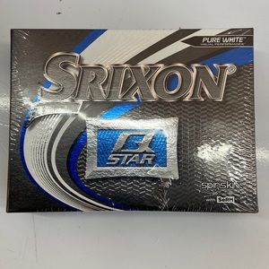 SRIXON Q STAR  Pure White Golf Balls - Pack of 12 New and Sealed